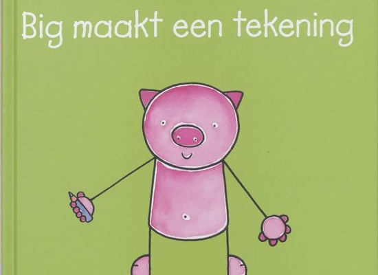 Big maakt een tekening
